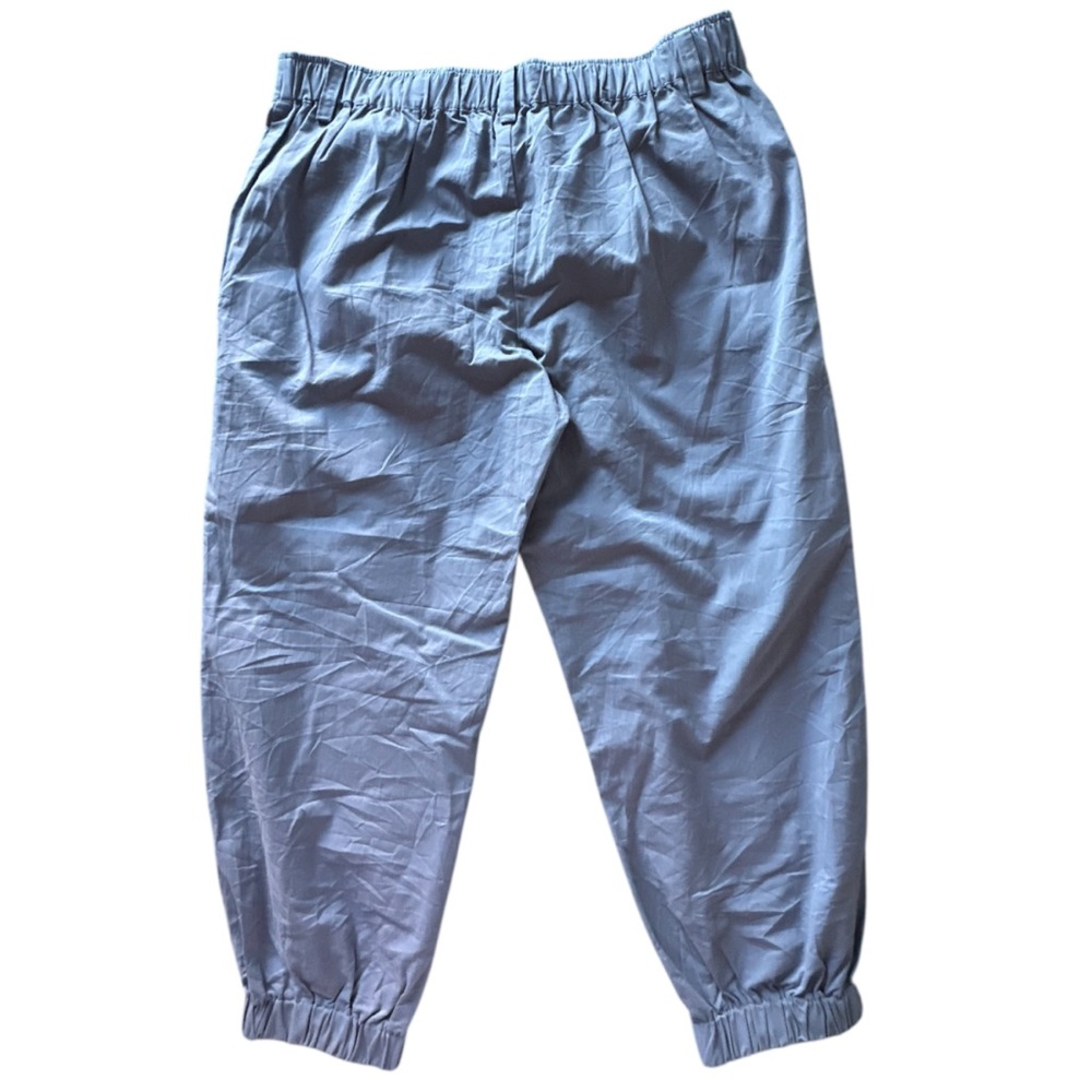 Halara Mid-rise Slate Blue Casual Cotton Joggers With Pockets Size XL - Picture 2 of 7